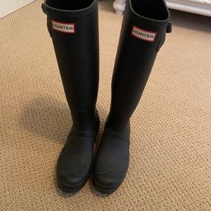 Hunter rain boots
